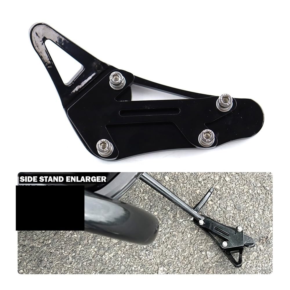 Side Stand Extension Support Plate R18 Transcontinental R18B R18 B/100 2020 Motorcycle Side Stand Magnifying Plate Kickstand Extension Pad