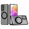 Luxury Magnetic Wireless Charge Case For Samsung A53 A54 A55 A52 A52S A35 A34 A33 A32 A14 A12 A13 A71 5G Shockproof Matte Cover