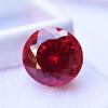 A++ Qualität Natürlicher Roter Rubin 13 Karat Runde Form ZERTIFIZIERTER Seltener Loser Edelstein