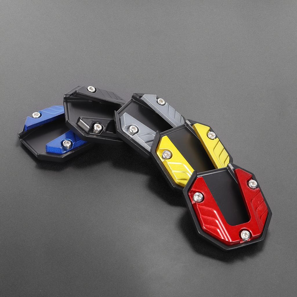 1pc High-quality Motorcycle Foot Pedal Extension Plate - Street Bike Side Stand
