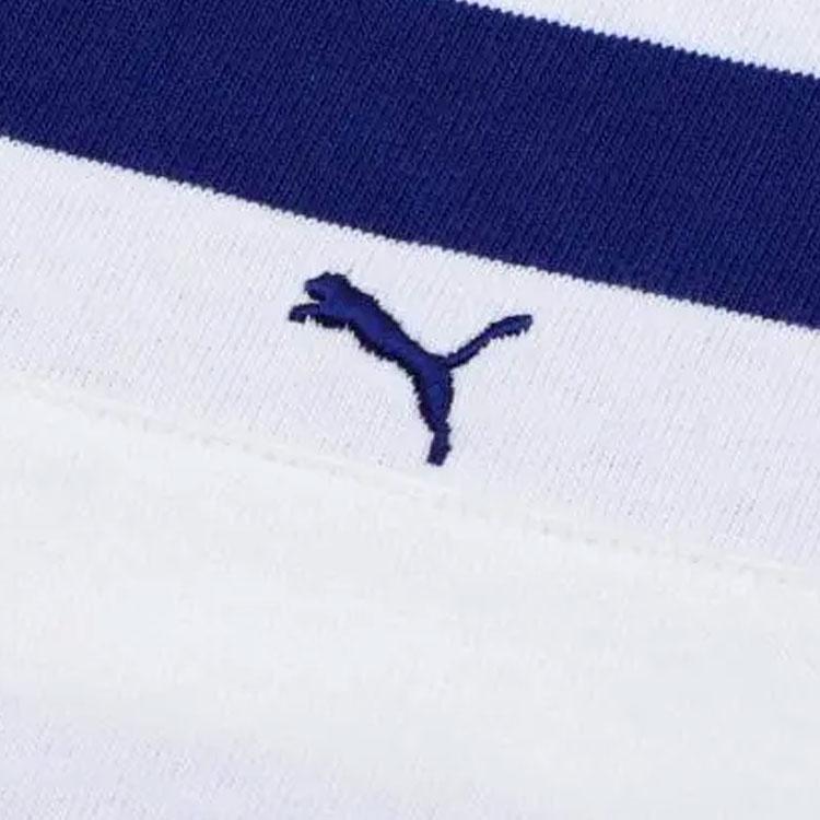 PUMA MMQ Striped T-Shirt 'Blue' Men's 537510-12