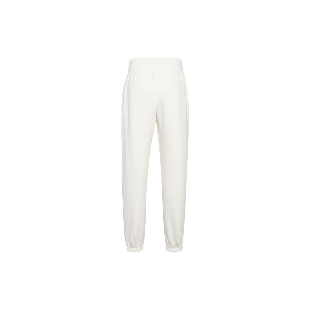 Nike Knitted Sweatpants Women's White Moderate Cuffed Pants DQ5888-133