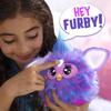 Furby Lila, 15 Mode-Accessoires, Interaktives Plüschtier für Mädchen und Jungen ab 6 Jahren, Sprachaktiviertes Animatronic