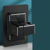 Suport adeziv reglabil pentru cap de duș cu ploaie, fără găurire