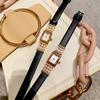 Summer Watch Women'S Freshwater Mother-Of-Pearl Retro Small Square Watch Women'S Watch Square Belt Small And Exquisite Women'S Watch
