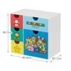 Skater Storage Small Item Storage Mini Super Mario 18 x 11 x CHE5 Box, Case, Chest, Design, H17cm,