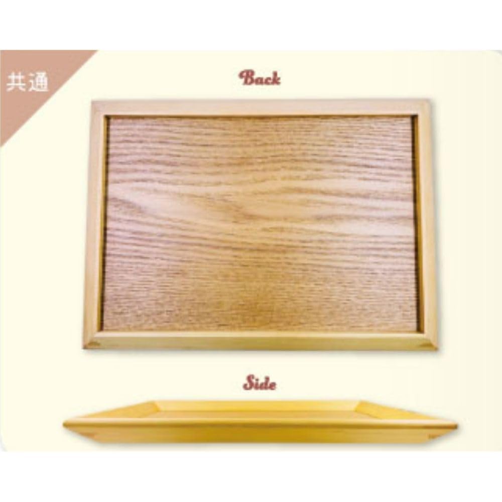 Marimo Craft SNOOPY Wooden Tableware Simple Tray B W330 x H240 x D25mm Approx. SPZ-3717