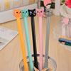 5 Pcs Set Cute Kawaii Neutral Cat Gel Pen Office Writing Supplies Gifts Color Random Korean Stationery Back To School