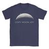 Unisex TShirts Copy Moon Joy Artemis II Space Funny Pure Cotton Tee Shirt Short Sleeve T Shirts Crewneck Tops Plus Size