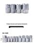 34-Piece Torx Star & Hex Bit Socket Set, 3/8" Auto Repair Tool