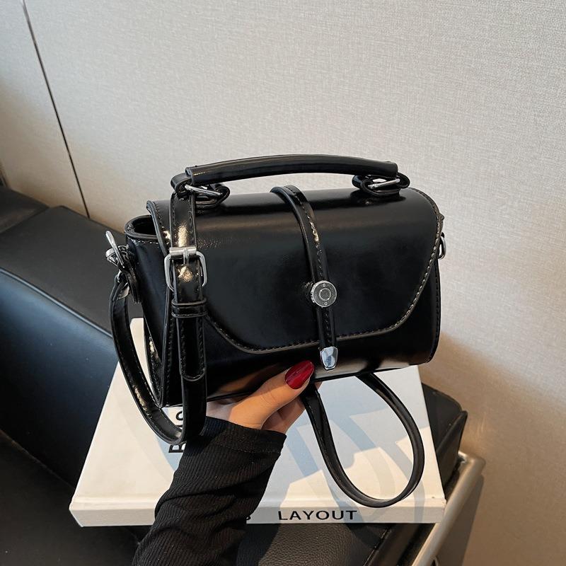 Premium handbag bag women's new popular silver shoulder bag casual versatile messenger small square bag