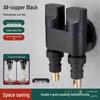 Copper Washing Machine Tee Valve: Dual Control, Double Outlet Universal Faucet