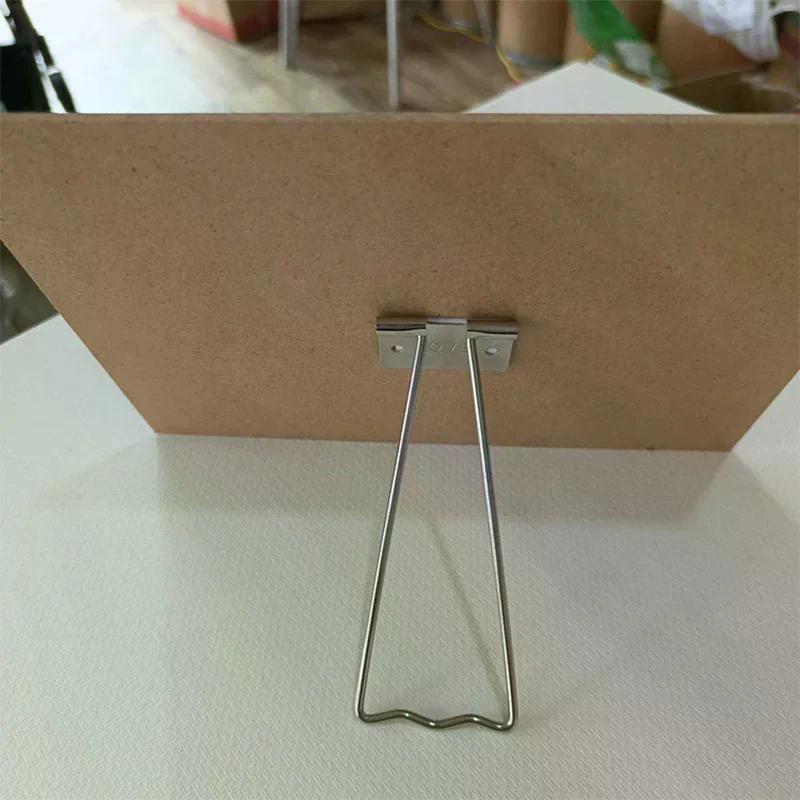 1Pcs Photo Frame Easel Back Stand Exquisite Decorative Hardware Art Crafts Display Rack Display Easel Back Board Holder