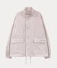 Tarvert Chic Loose-Fit Cotton Blouson - Pale Pink