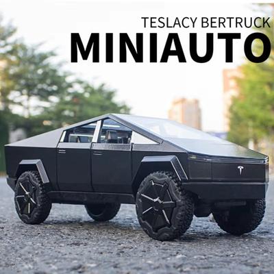 Camion jouet échelle 1/32, camionnette en alliage, modèle de voiture, véhicule tout-terrain en métal moulé sous pression, son et lumière, jouet pour enfants, cadeau pour garçon