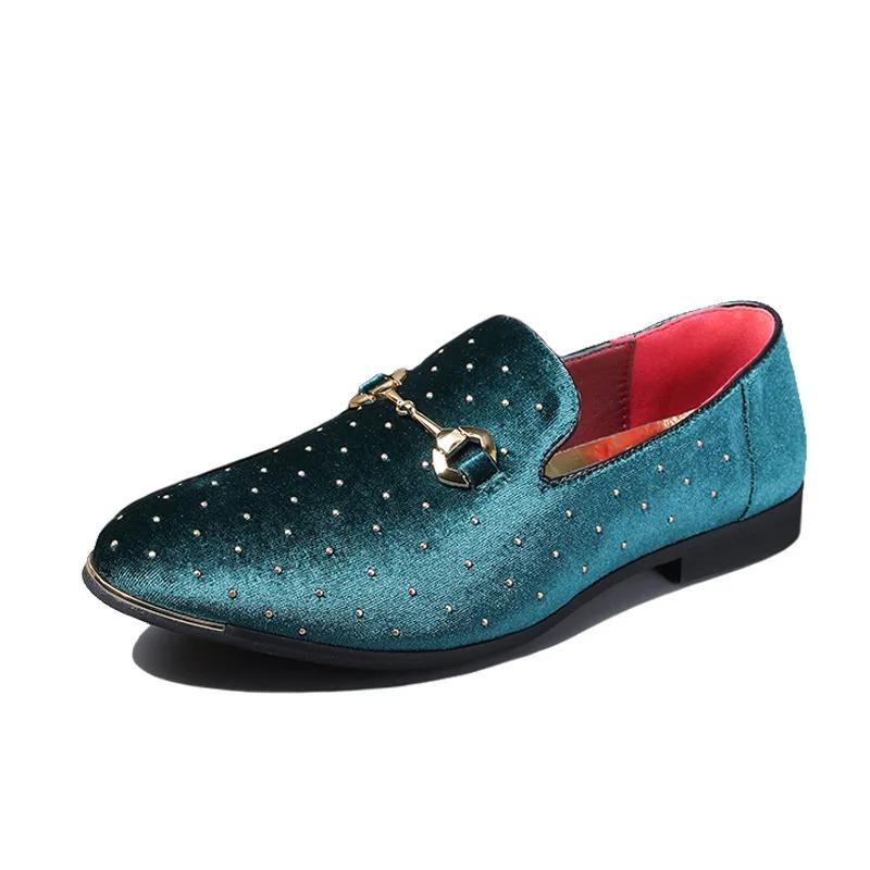 Fashion Business Loafers Luxury Men Dress Shoes Suede Men Casual Shoes Elegant Comfortable Loafers Designer Business Men's Leather Shoes