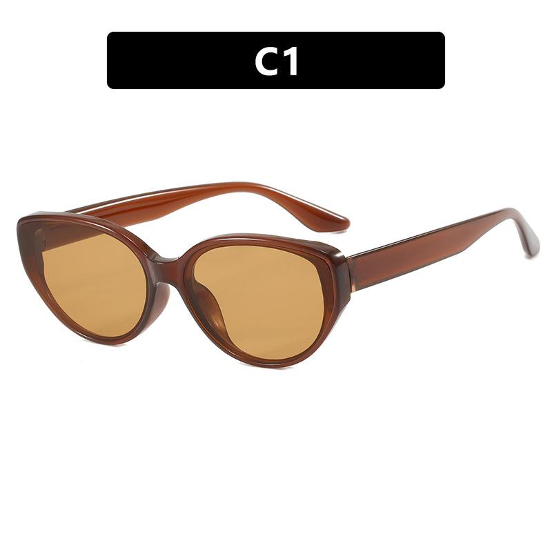 Luxury Designer Sunglasses Womens Cat Eye Sunglasses Uv Small Frame Sunglasses Outdoor Beach Sun Shade Sunglasses Fashion Street