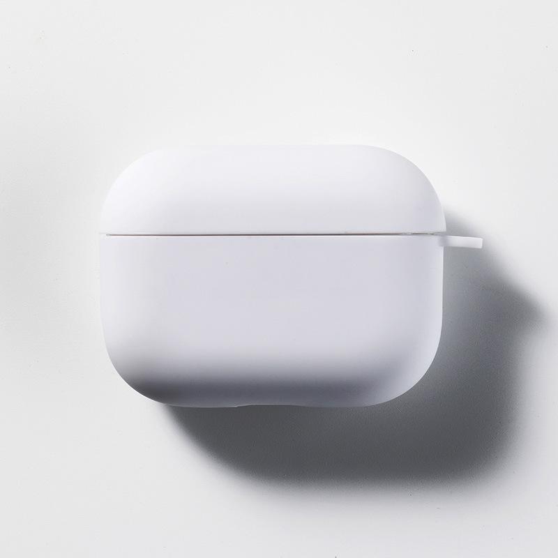 Frosted TPU Black Material White for Apple Bluetooth AirPods 1 /2 Generation Pro3 Generation Earphone Case Soft Cover