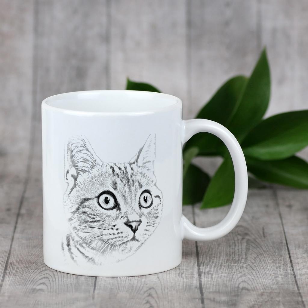 American Shorthair - cat mug, cheerful mug for a dog lover, personalized gift from the Art-Dog brand