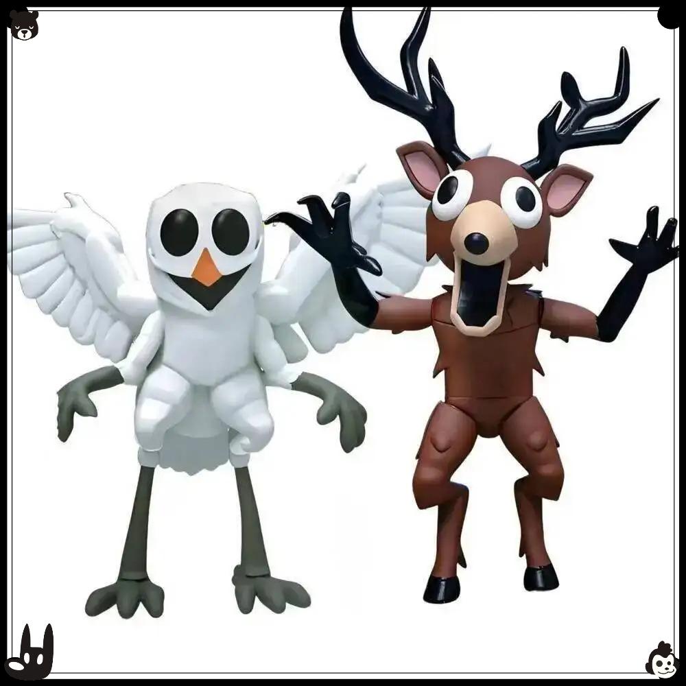 NEW  99 Nights In The Forest Figures Toy 99 Nights Figures Figurine Owl Deer 99 Nights In The Forest Figurine Plastic Gift