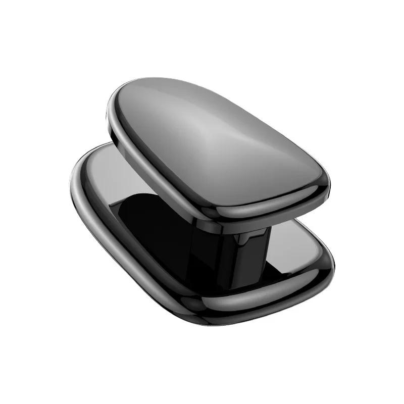 

2pc Solid Metal Car Paste Small Hook Creative Multi-purpose Driving Platform Mini Invisible Black