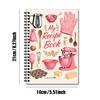 A5 Spiral Recipe Notebook: Kitchen Cooking Log Book