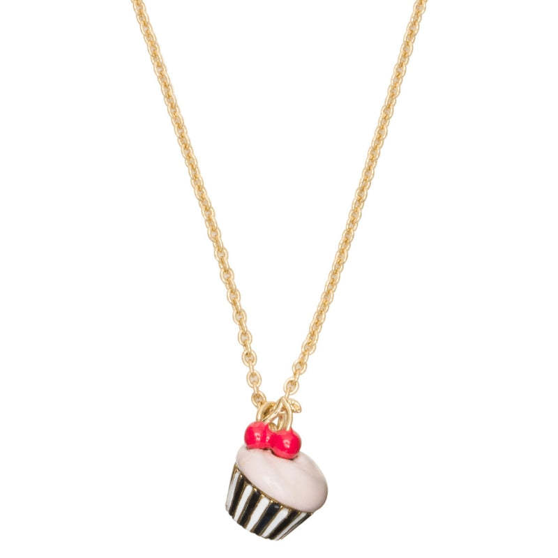 

Cupcake Opening And Closing Pendant Necklace Personalized Light Luxury Neck Accessories Wear Exquisite Niche Accessories