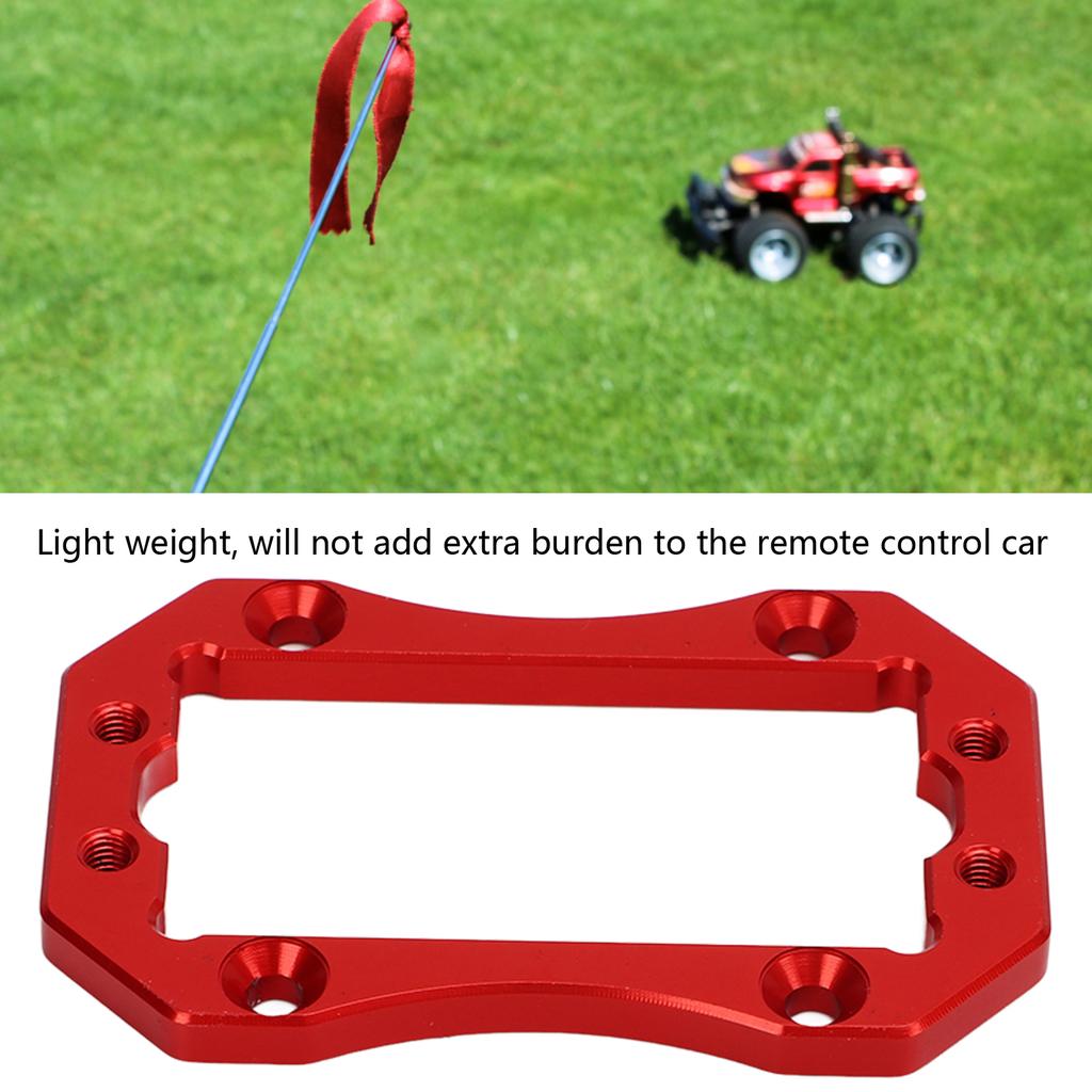 RC Steering Gear Servo Mount Aluminum Alloy Servo Mount Parts for ARRMA Typhon 6S 1/8 RC Cars