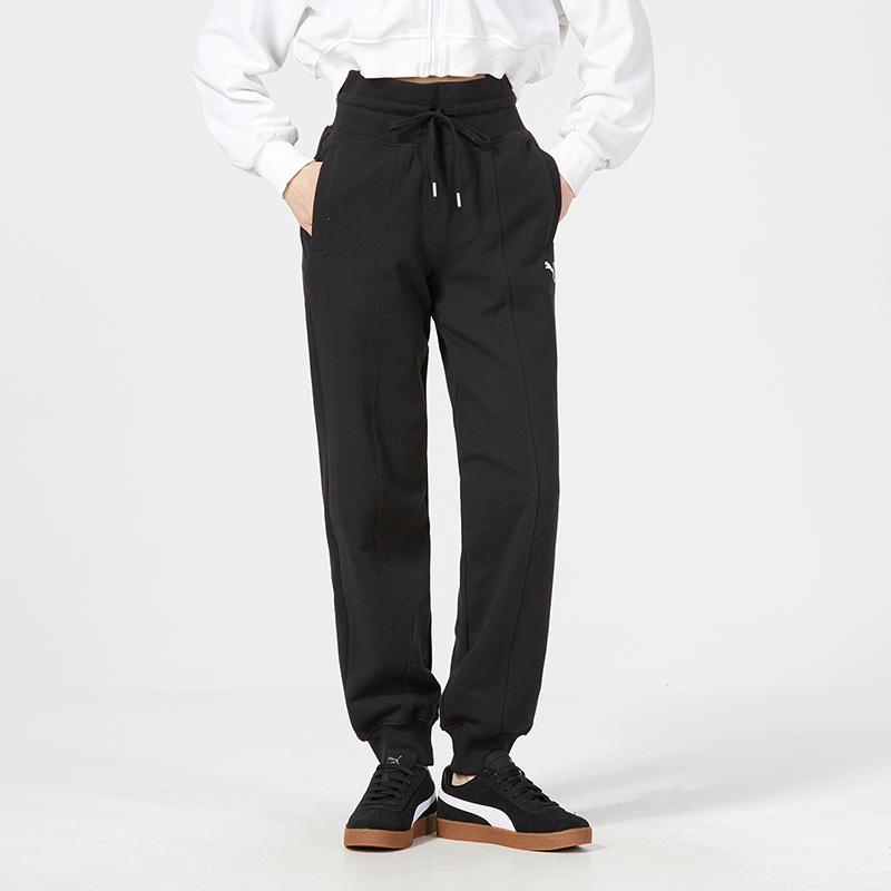 New PUMA Sports Pants Women's Black 676655-01