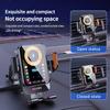 Car Phone Holder with 15W Wireless Charging Atmosphere Lights Car Air Vent Mount for iPhone 12 13 14 15 Pro Max Huawei Samsung