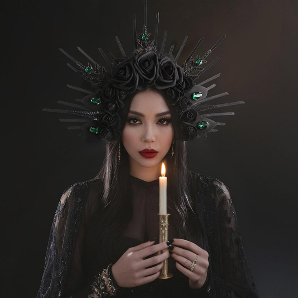 Modisches Schlangenkrone Kopfschmuck Damen Mythisches Kopfschmuck Geeignet für Halloween-Themenparty und zum Kreieren eines Einzigartigen Looks