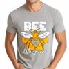 Cheap Tshirt Breathable Tee Travel Man Oneck t shirt Black Bee Whisperer With Honeycomb Background Fashionable For him Tshirt