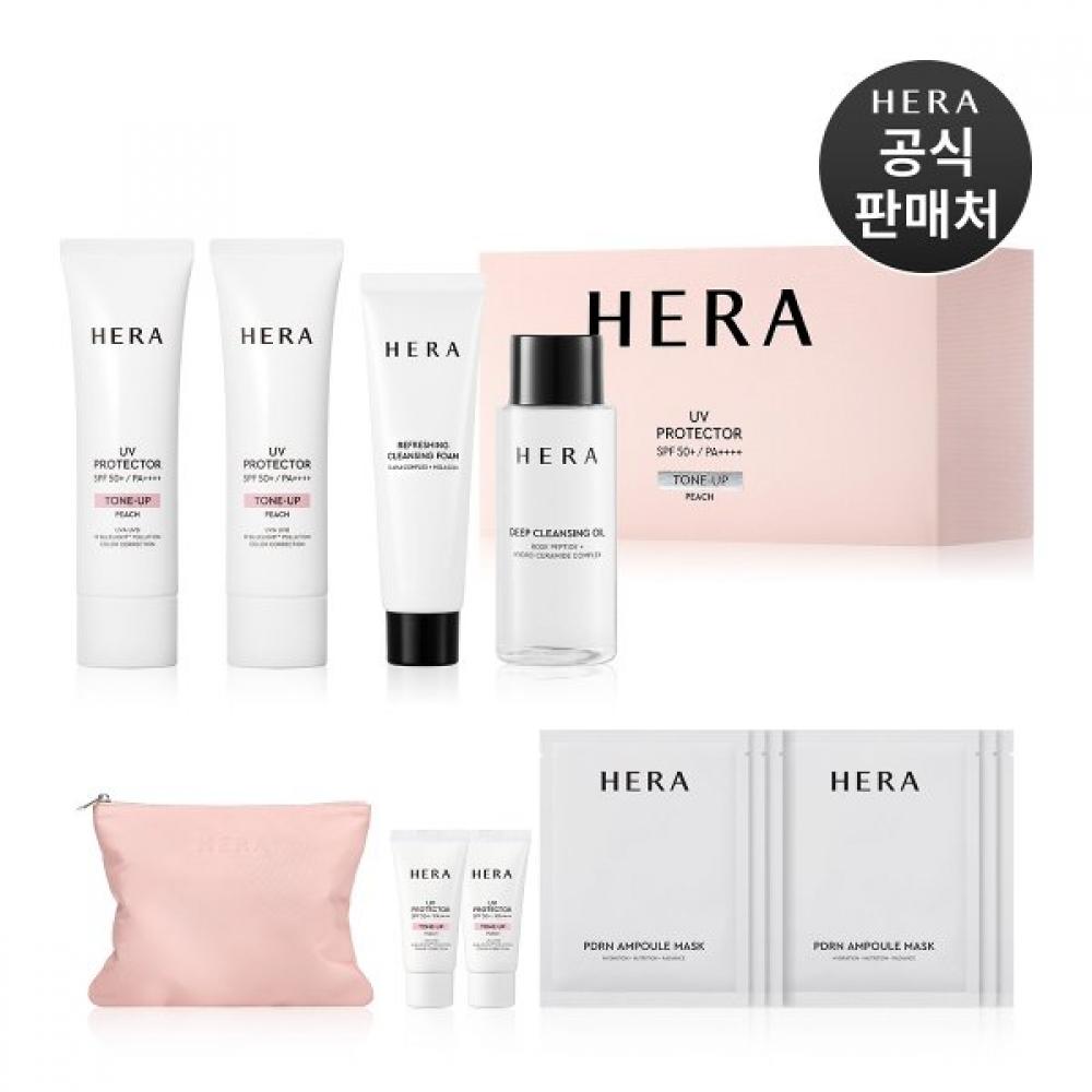 Hera Uv Protector Tone Up Duo Set New Single option