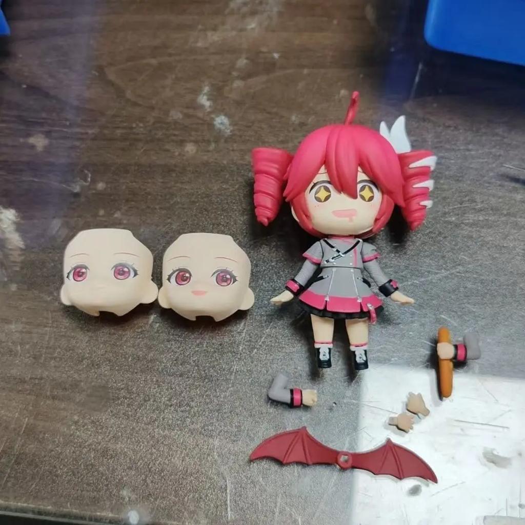 10cm Action Figures Anime Q Version PVC Doll Model Toy Cosplay Figurine Stand Model Desk Display Decor Standing Gift