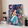 Disney Diamond Painting Princess Style Forest Theme Illustration Cute DIY Rhinestone Mosaic Cross Stitch Kit Embroidery Gift, Home Decor