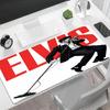 Elvis Presley Statue Gaming Mouse Pad Desk Mat Computer Desk Mat Nonslip Rubber Bottom Computer Decor Item Office Use