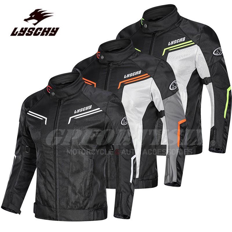 Motorcycle Riding Jacket Men Women Breathable Crash Protection Gear Oxford Fabric Sporty Design In Black Orange