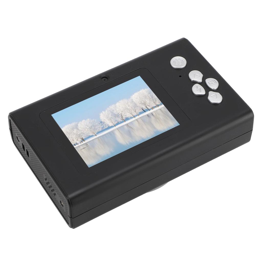 Kids Digital Camera with Fill Light 4K HD Retro CCD 8X Zoom for Students Teens Boys Girls Seniors