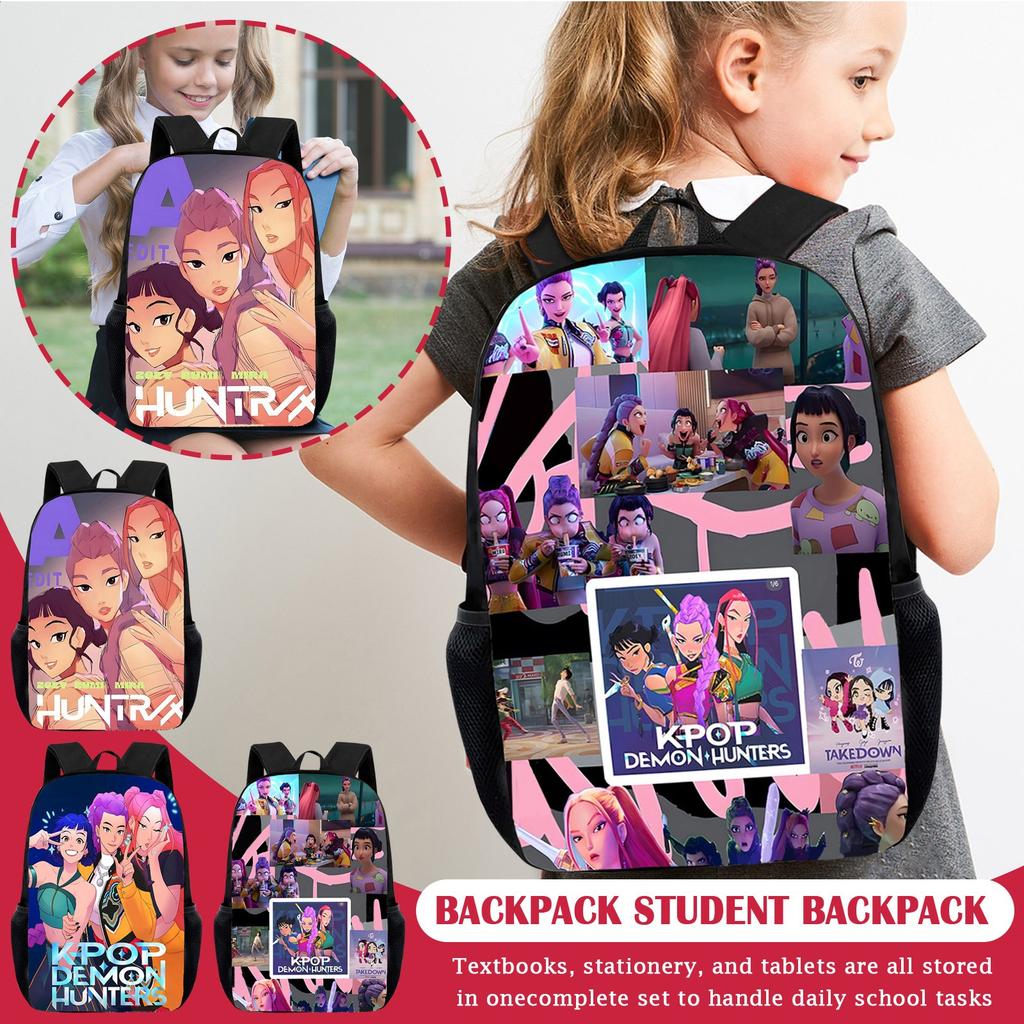 Backpack, Back To School, Cartoon Cute Travel Backpack Print Peripheral Double-shoulder Backpack For Teenagers, Students, Boys And Girls