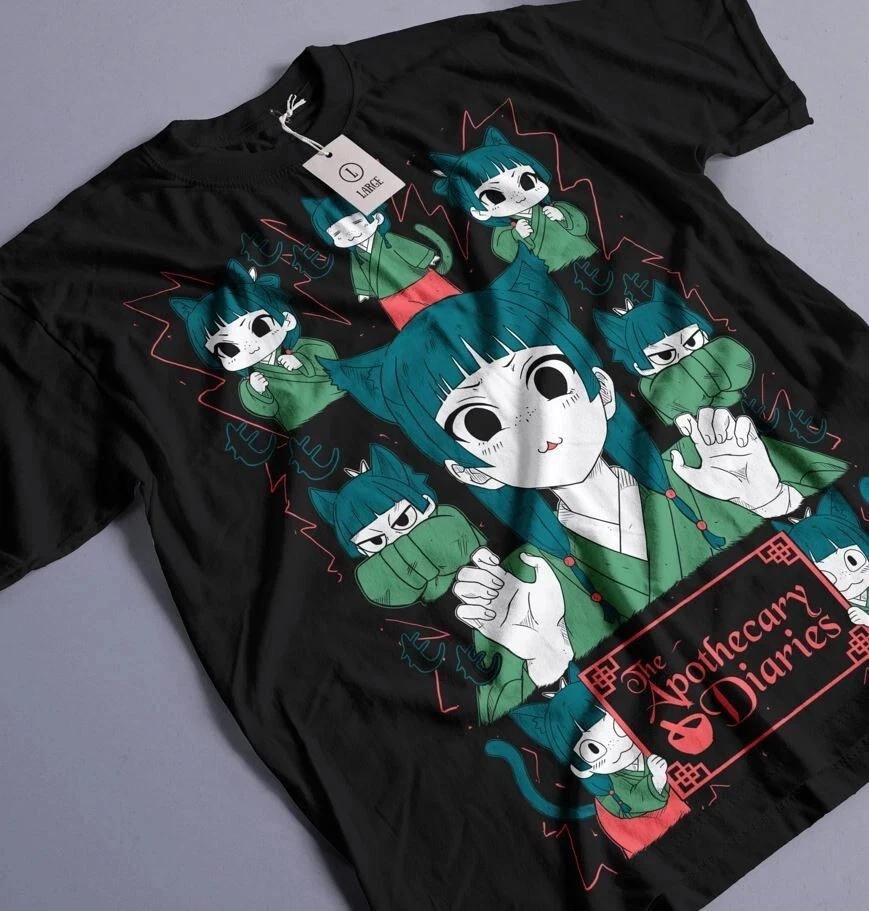 Maomao The Apothecary Diaries Essential Tshirt Anime Black 1 S