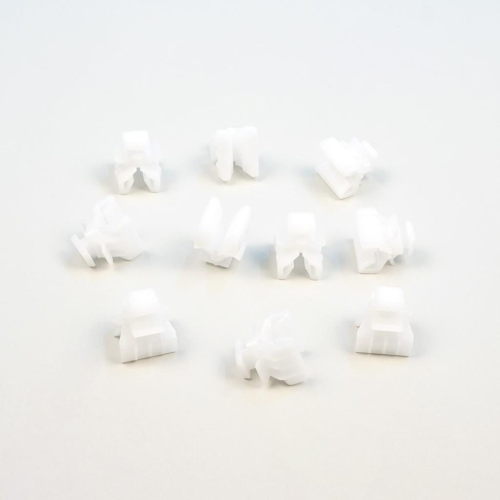 ECF5017 10 Pieces Headlight Headlamps Repair Clip 7701057429 for Renault Kangoo Master Trafic Vivaro PriMastar