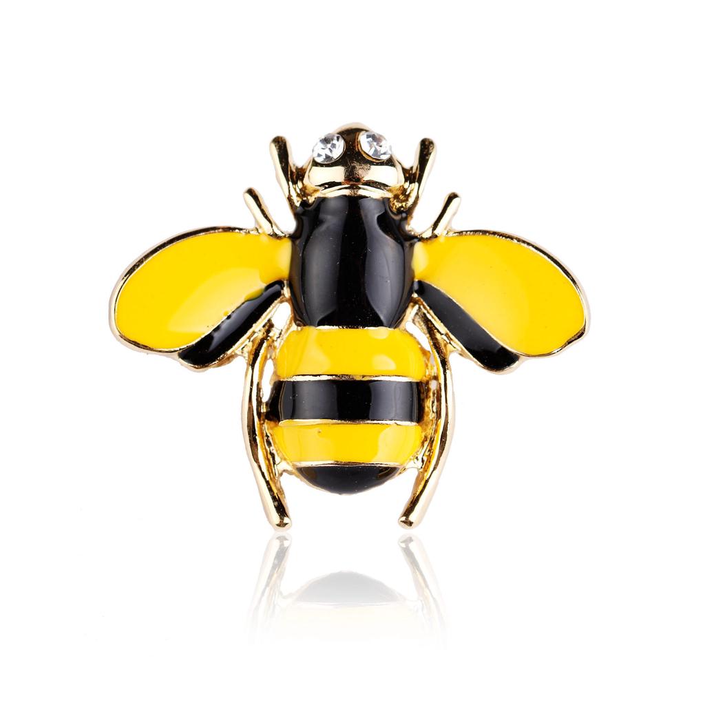 Fashion Mini Cute Bee Wasp Insect Brooch Pin Women's Accessories Wholesale