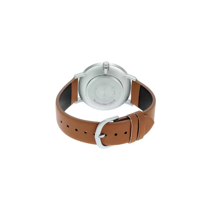 Casio STANDARD Series Ins Style Internet Celebrity Fashion Business Casual Classic Pointer Blue Dial Waterproof Quartz Movement Leather MTP-VT01L-2B2