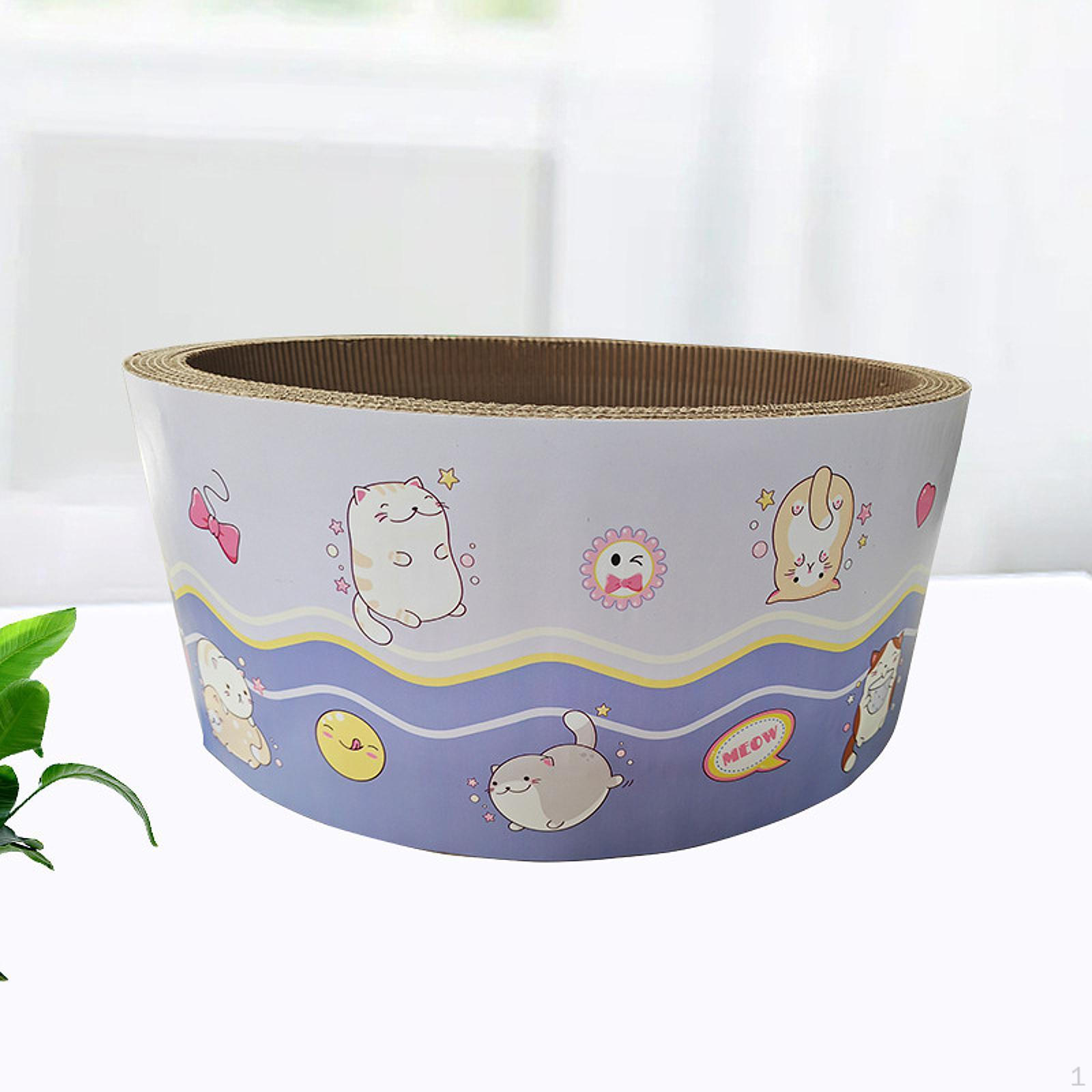 

Cat Scratcher Bed Scratching Pad Interactive Toy Cardboard Pet Supplies Furniture Protection for