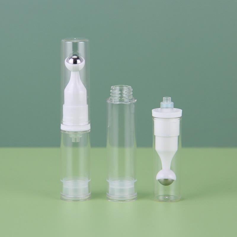 Roller Ball Vacuum Bottle Liquid Essential Foundation Eye Cream Refillable Bottles Travelling Portable Empty Dispenser Bottle