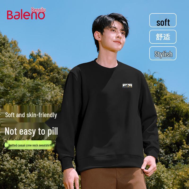 

Baleno Men s Graphic Round Neck Loose Fit Sweatshirt 5XL