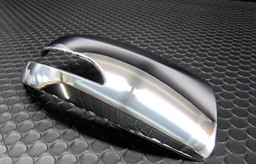 BRIGHTZ Chrome Door Mirror Covers for Mira Compatible with and 310 eS (LA300S, LA310S) [MIR-SID-137] LA300, A300, 300, LA310, A310, (Part Number