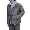 Adidas Down Jackets Women's Gray Stand Collar Moderate KF6761