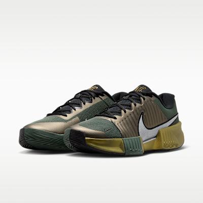 Nike GP Challenge Pro Tennis Shoes Men's Low Top Green Camouflage/Meta
