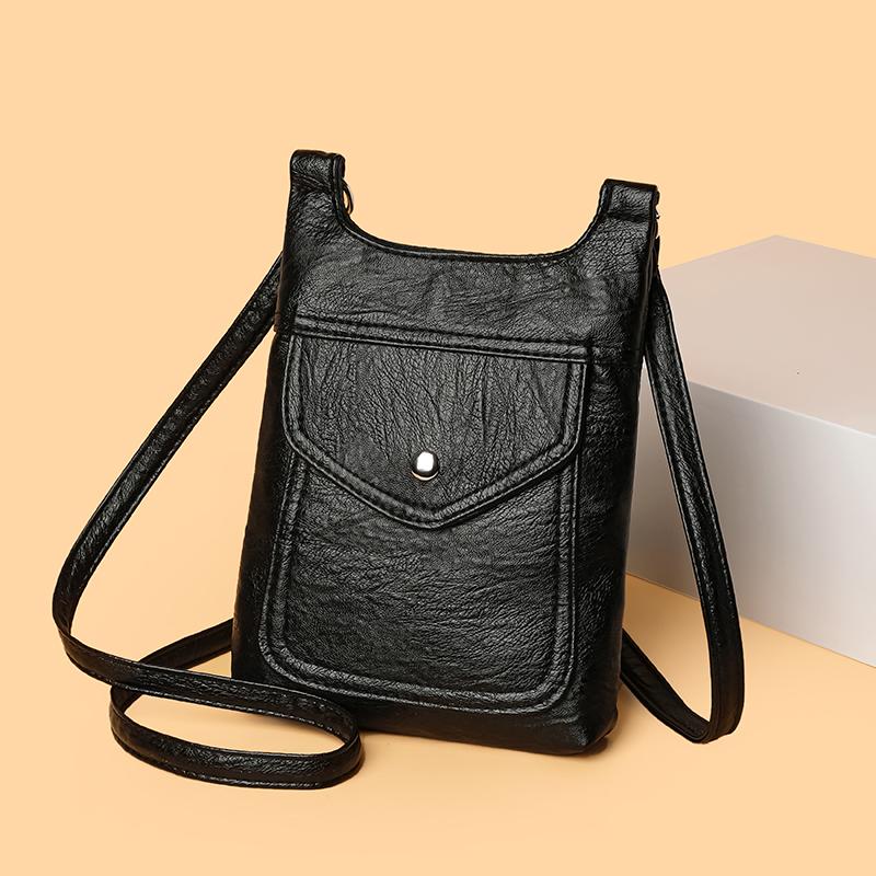 Geantă Crossbody pentru Femei Geantă Messenger cu Buzunare Multiple Geantă Maternă